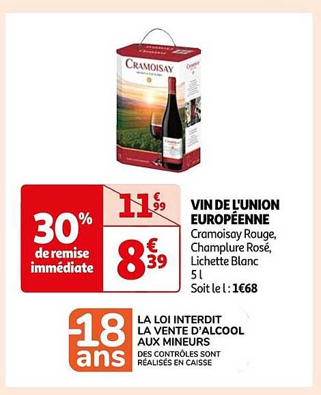 VIN DE L'UNION EUROPÉENNE