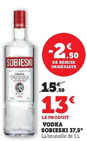 VODKA SOBIESKI 37,5°