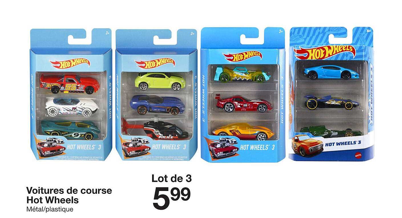 Voitures de course Hot Wheels