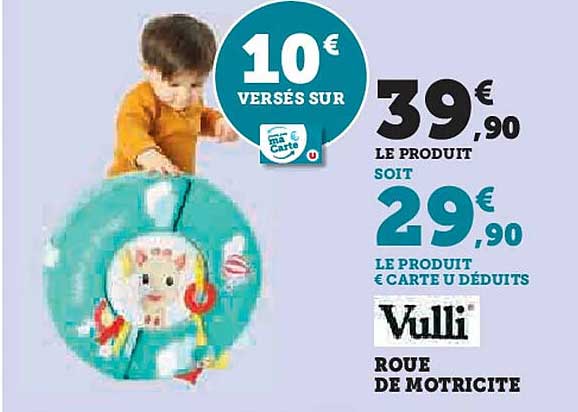 Vulli Roue de motricité