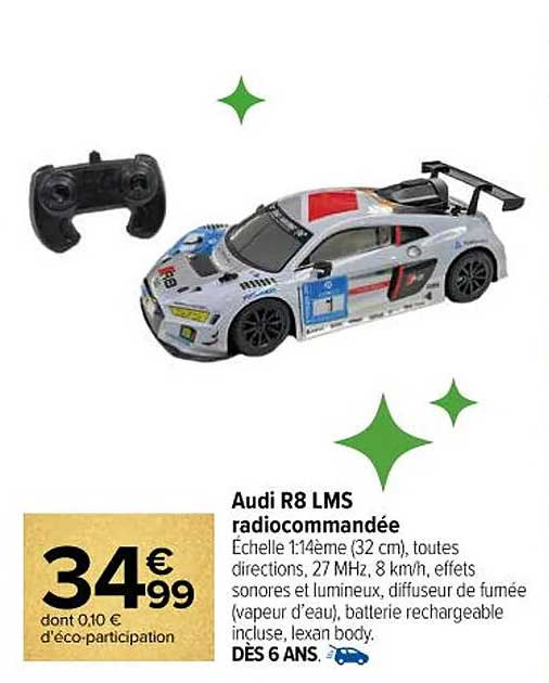 Audi R8 LMS radiocommandée