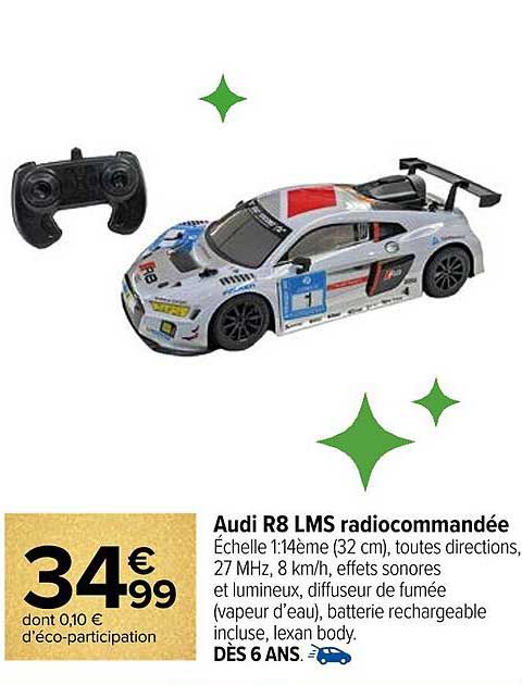 Audi R8 LMS radiocommandée