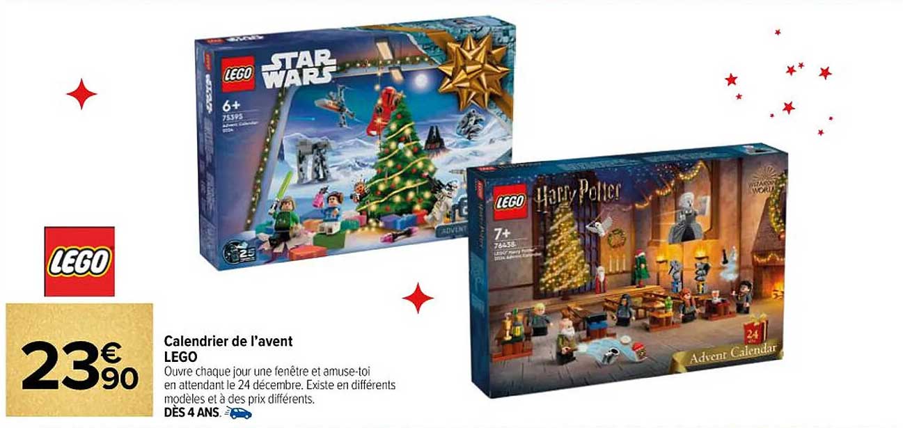 Calendrier de l’avent LEGO