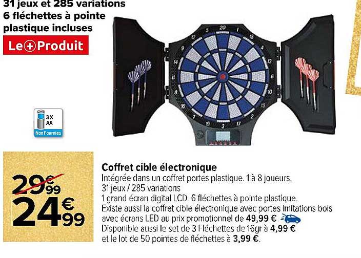 Coffret cible électronique