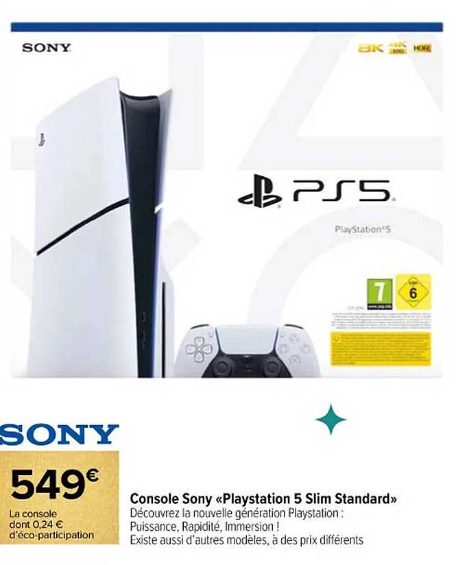 Console Sony «Playstation 5 Slim Standard»