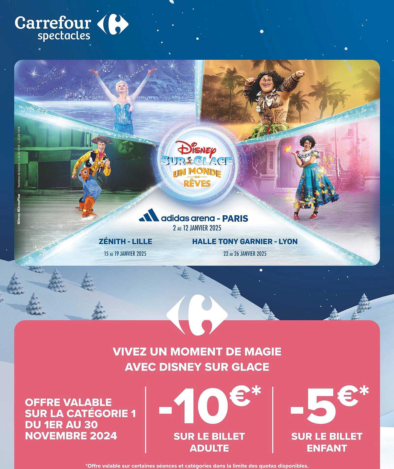 Disney sur Glace Un Monde de Rêves