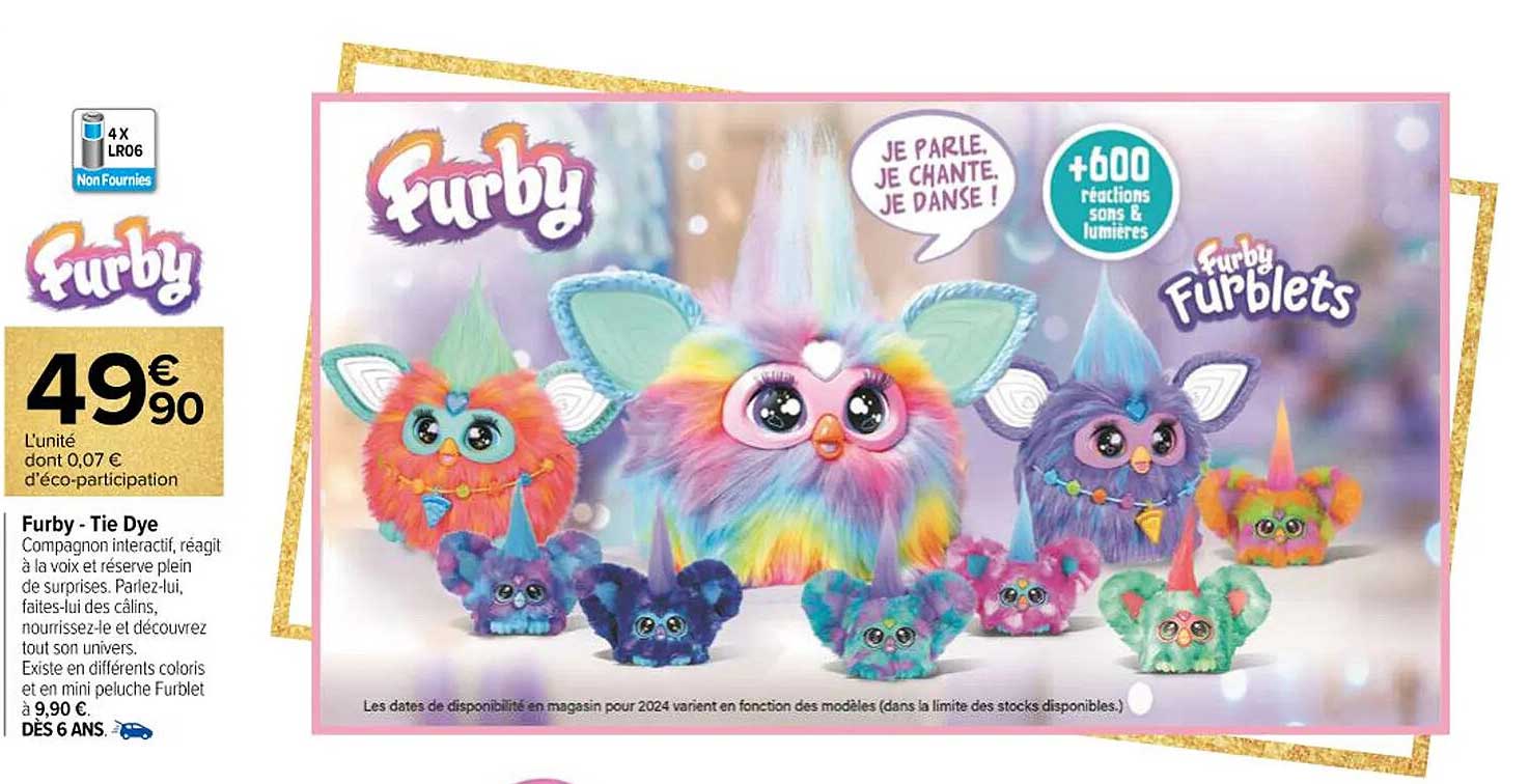 Furby - Tie Dye