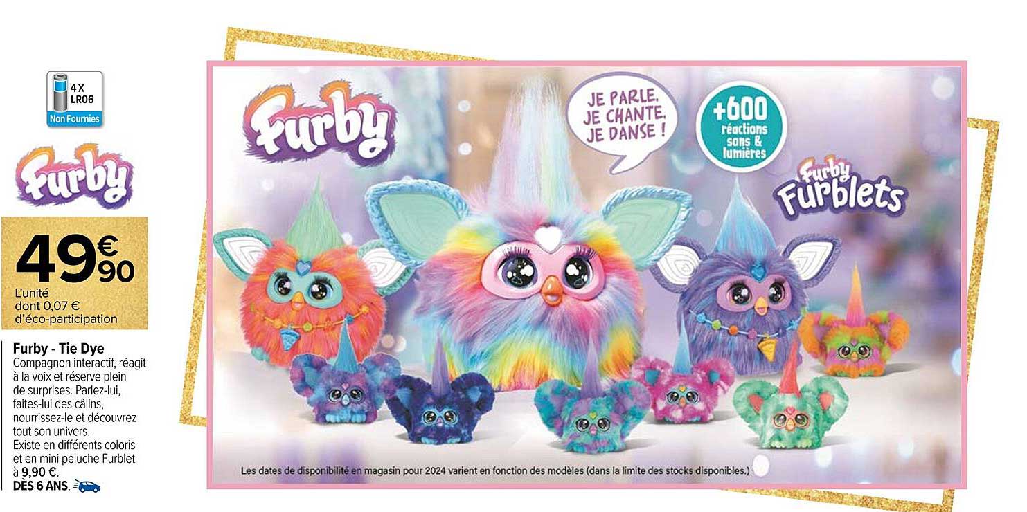 Furby - Tie Dye