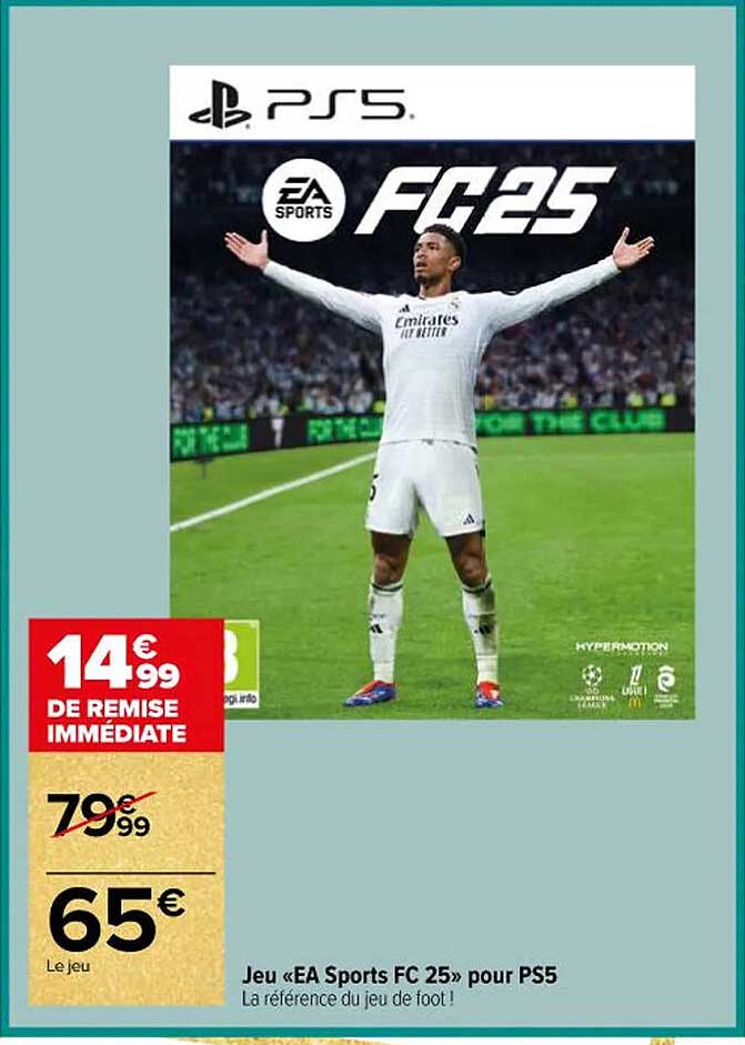 Jeu « EA Sports FC 25 » pour PS5