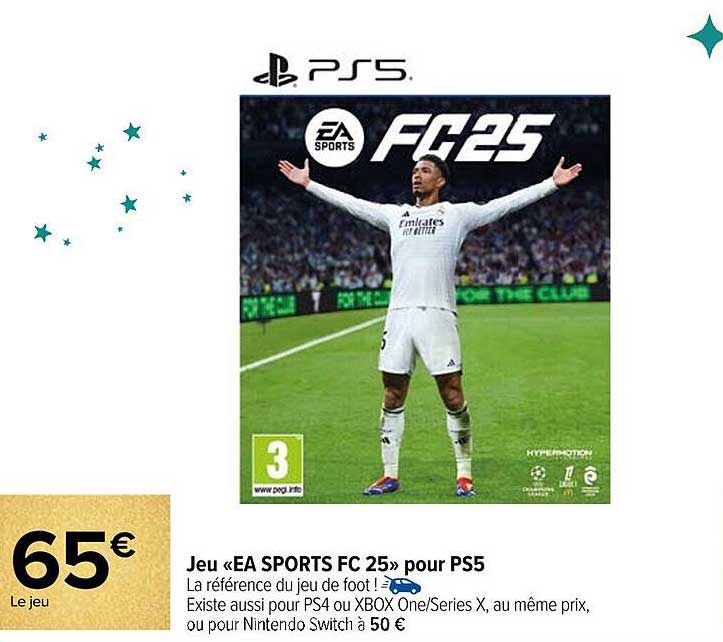 Jeu « EA SPORTS FC 25 » pour PS5