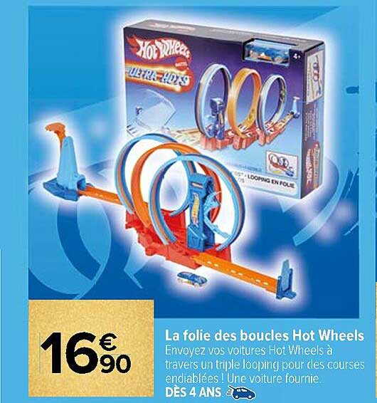 La folie des boucles Hot Wheels