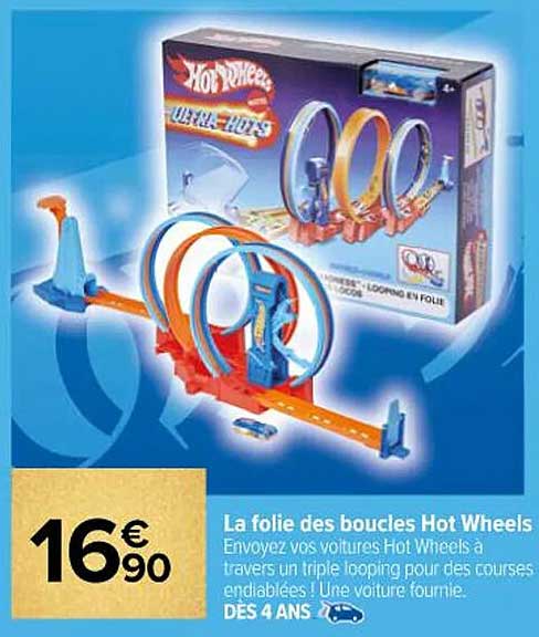 La folie des boucles Hot Wheels