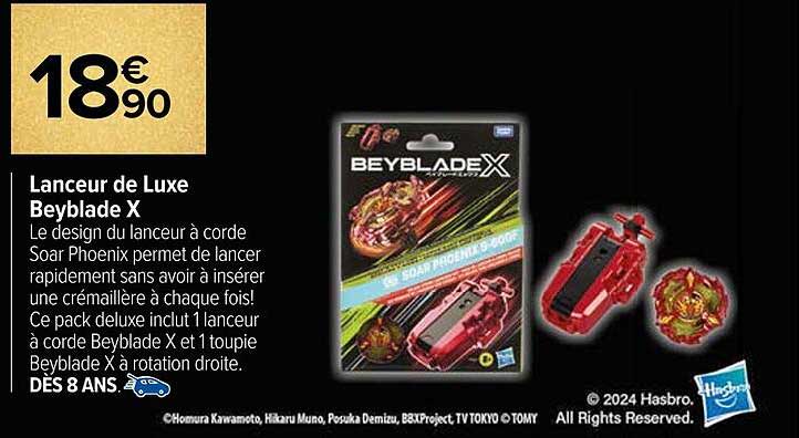 Lanceur de Luxe Beyblade X