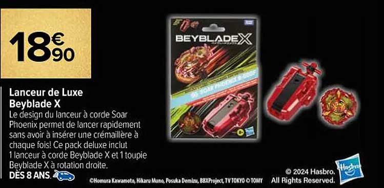 Lanceur de Luxe Beyblade X