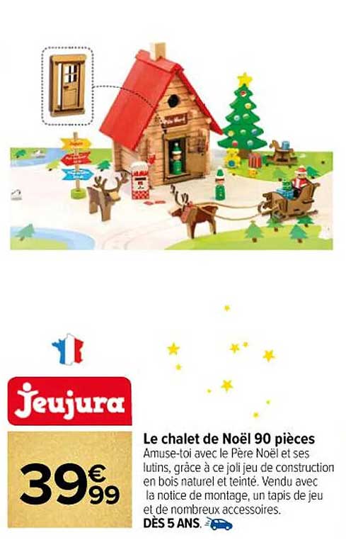 Le chalet de Noël 90 pièces