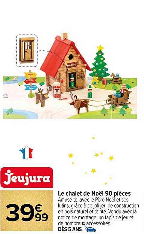 Le chalet de Noël 90 pièces