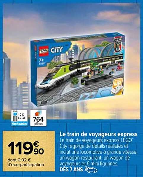 Le train de voyageurs express