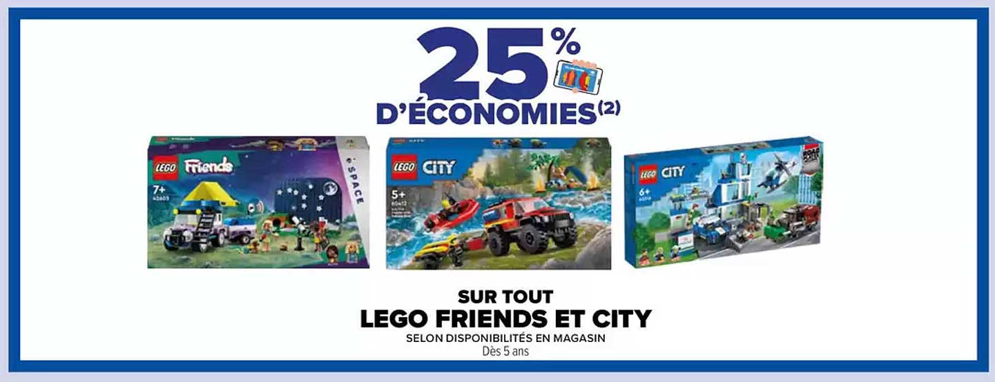 LEGO FRIENDS ET CITY