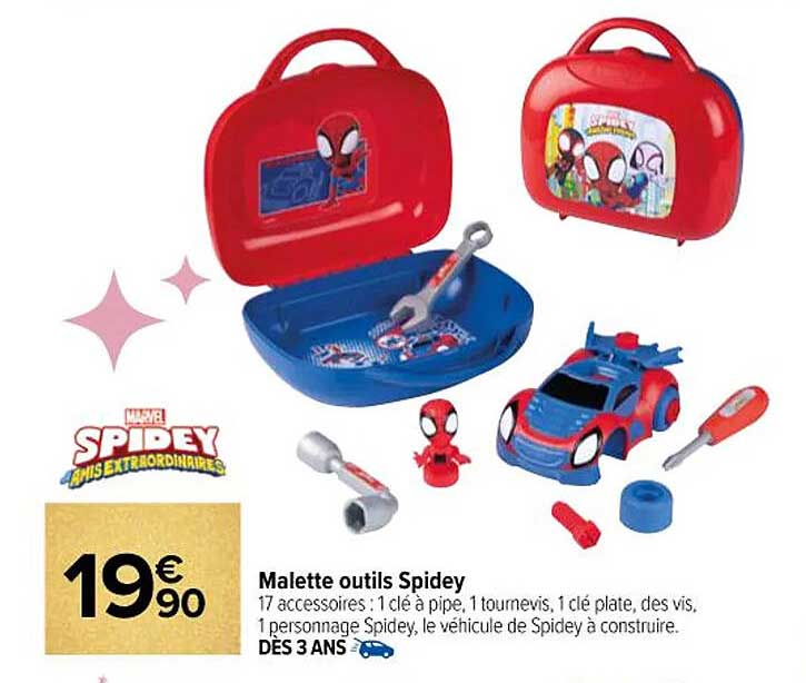 Malette outils Spidey