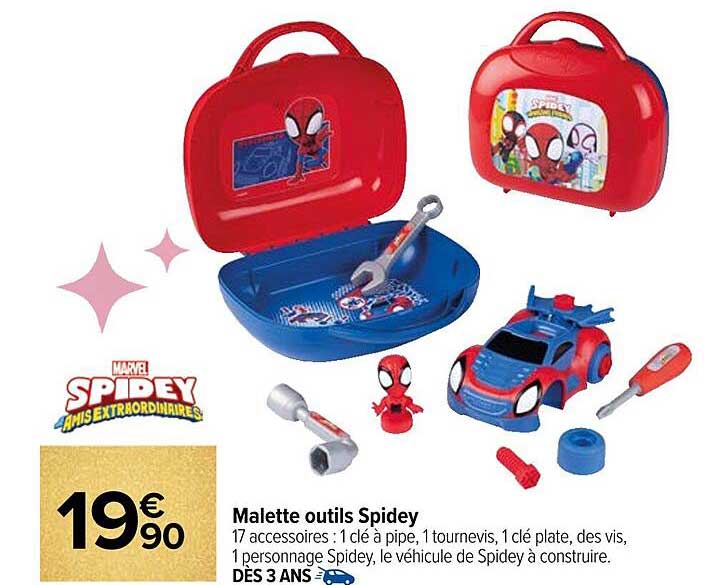 Malette outils Spidey