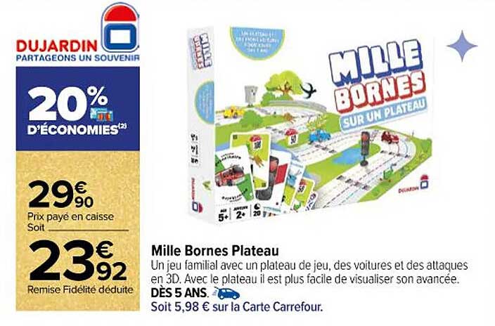 Mille Bornes Plateau