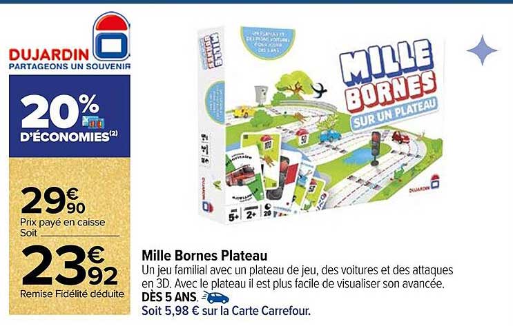 Mille Bornes Plateau