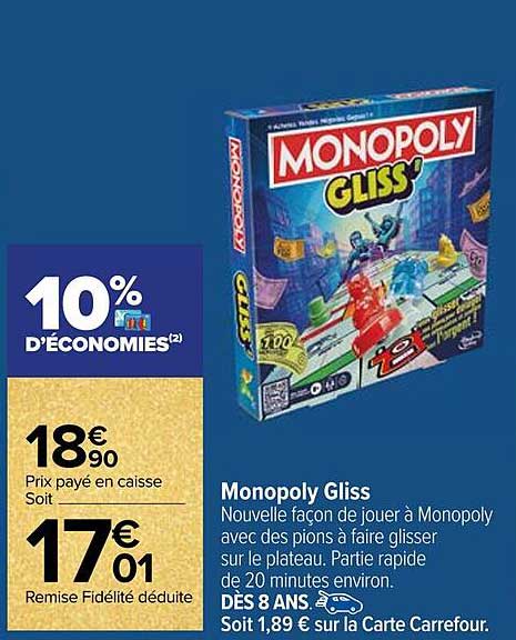 Monopoly Gliss'