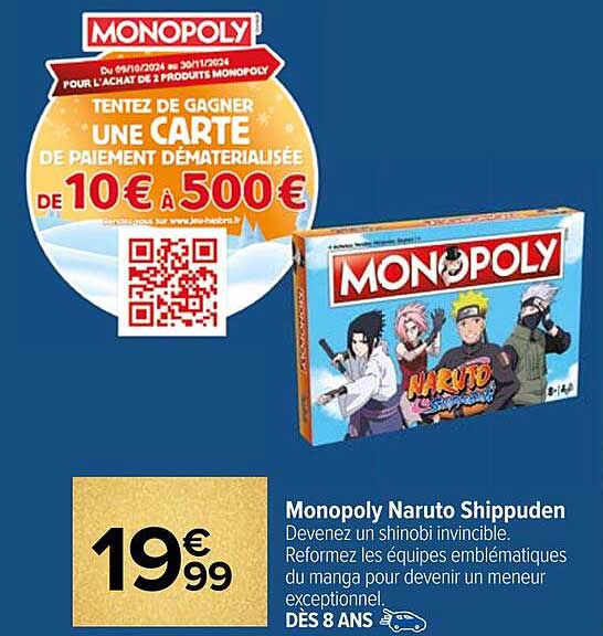 Monopoly Naruto Shippuden