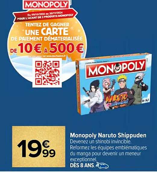 Monopoly Naruto Shippuden