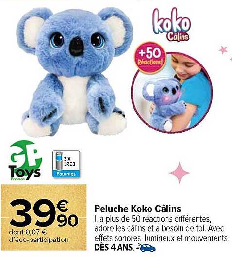 Peluche Koko Câlins