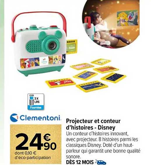 Projecteur et conteur d’histoires - Disney