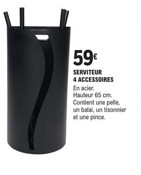 SERVITEUR 4 ACCESSOIRES