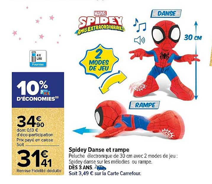 Spidey Danse et rampe