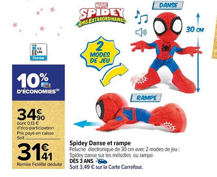 Spidey Danse et rampe