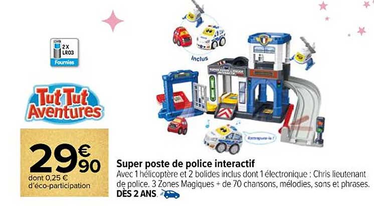 Super poste de police interactif