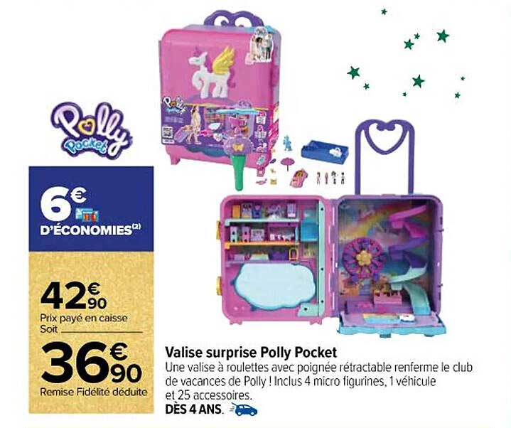 Valise surprise Polly Pocket