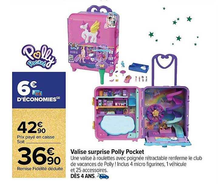 Valise surprise Polly Pocket