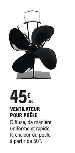 VENTILATEUR POUR POÊLE