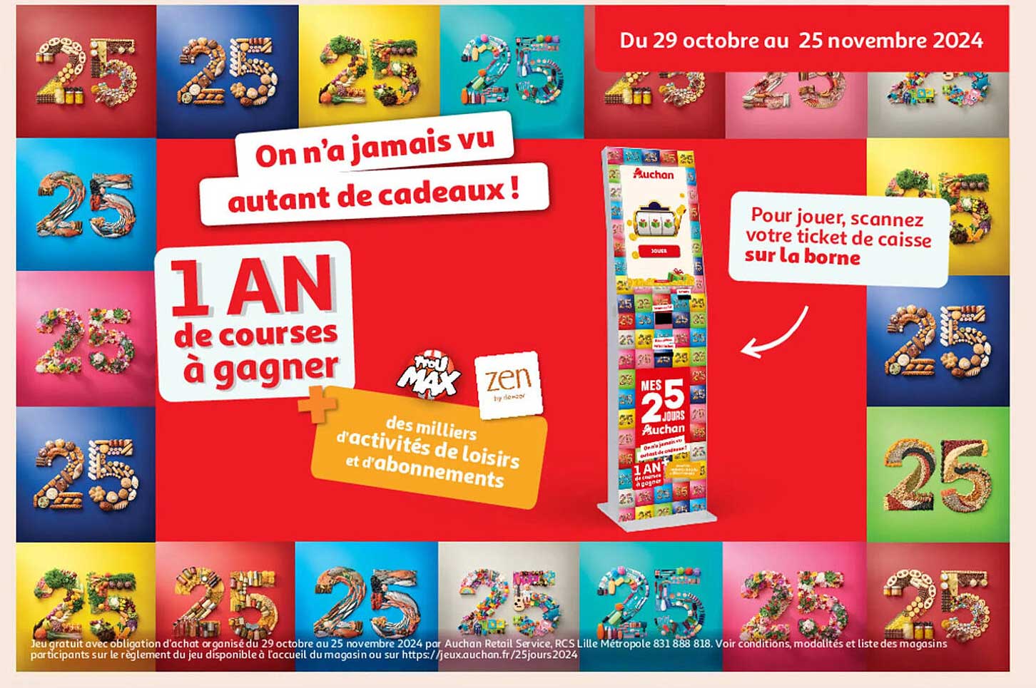 1 AN de courses à gagner