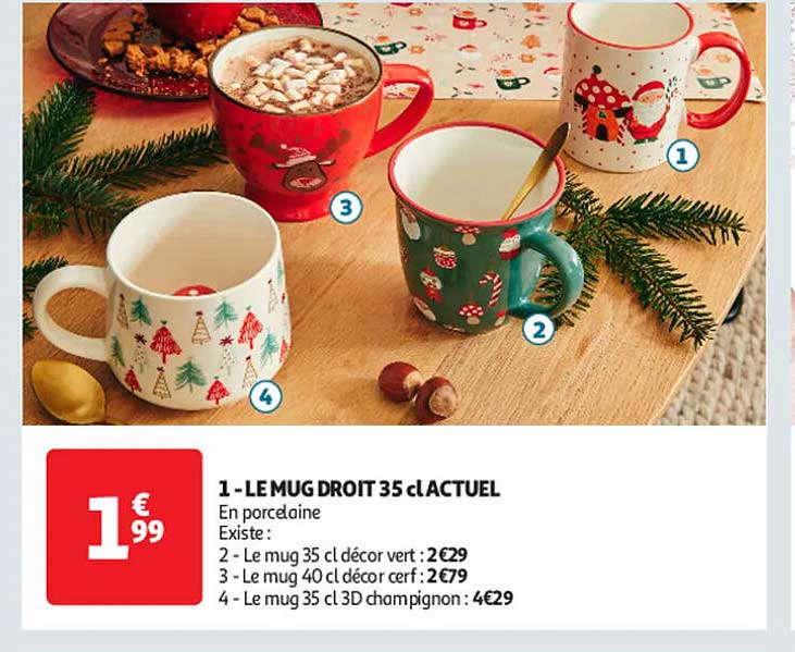 1 - LE MUG DROIT 35 cl ACTUEL