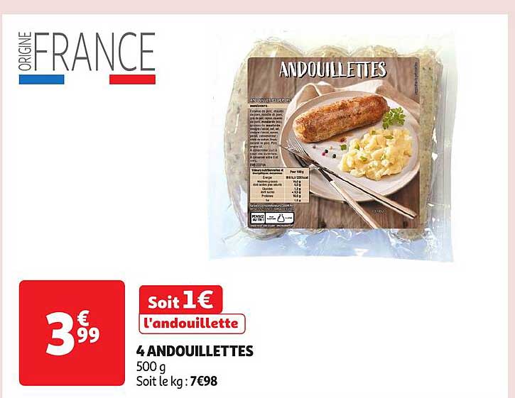 4 ANDOUILLETTE 