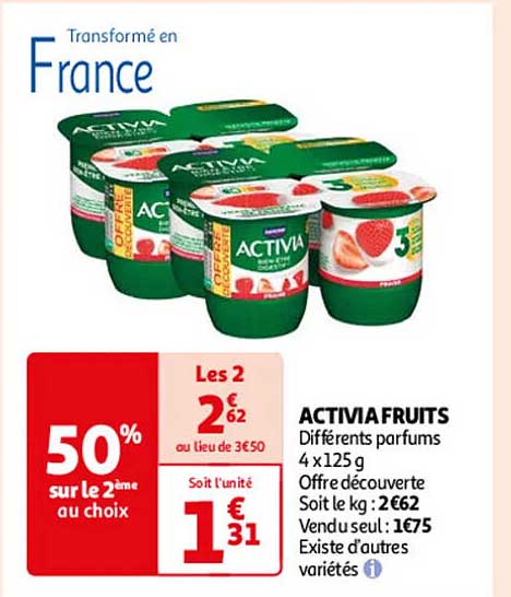 ACTIVIA FRUITS