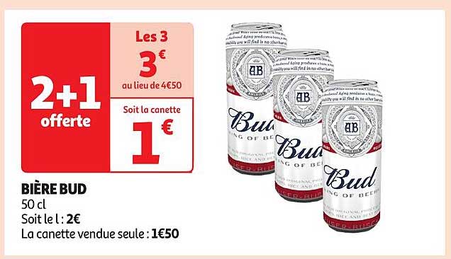 BIÈRE BUD