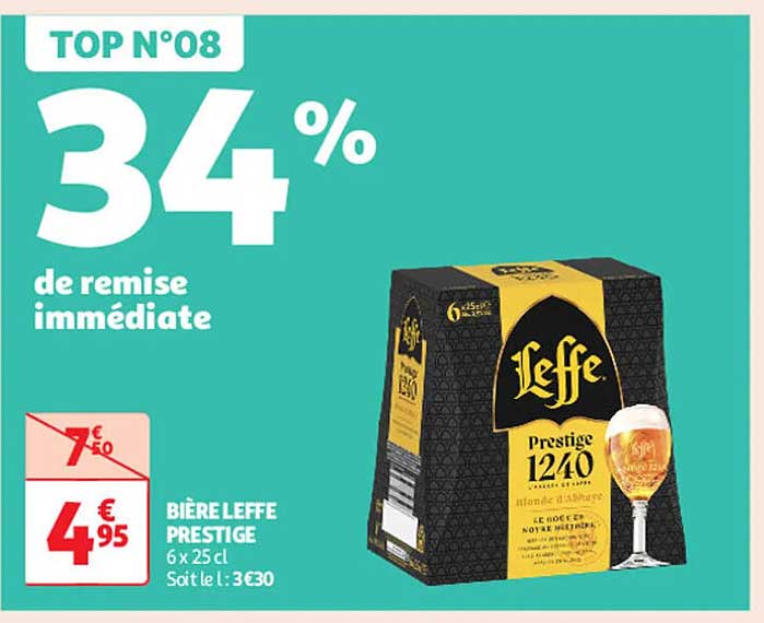 BIÈRE LEFFE PRESTIGE