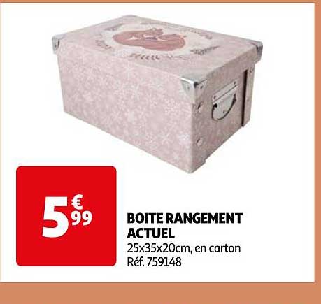 BOITE RANGEMENT ACTUEL