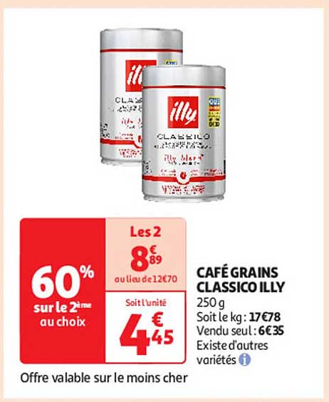 CAFÉ GRAINS CLASSICO ILLY