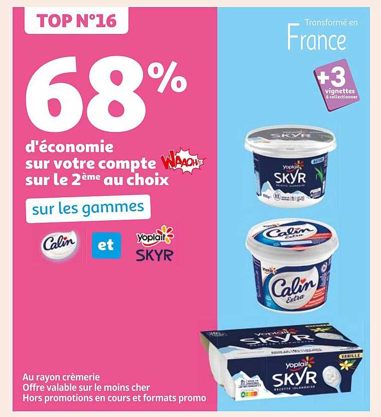 Calin et Yoplait SKYR