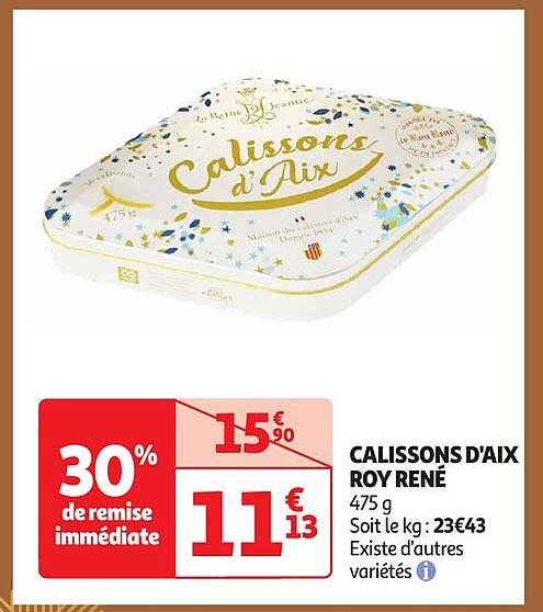 CALISSONS D'AIX ROY RENÉ