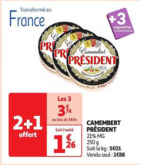 CAMEMBERT PRÉSIDENT