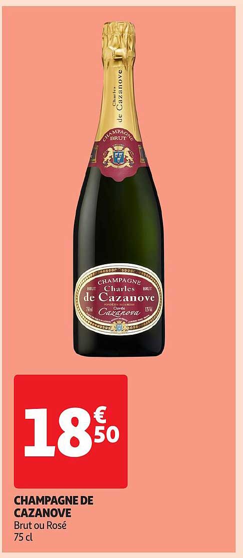 CHAMPAGNE DE CAZANOVE